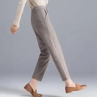 哈伦裤女秋冬萝卜裤高腰显瘦休闲裤女2020年新款百搭宽松大码女裤