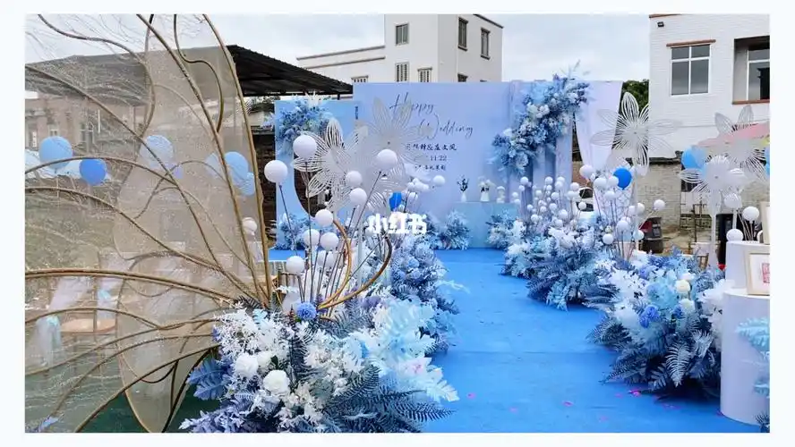 户外婚礼舞台布置