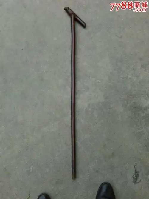 民国鸟头老拐杖一根