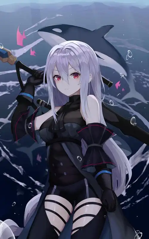 请问有没有明日方舟斯卡蒂的图,好看一些的? - 知乎