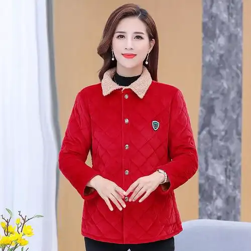 2022新款卫衣外套秋冬韩版宽松中年妈妈秋装卫衣