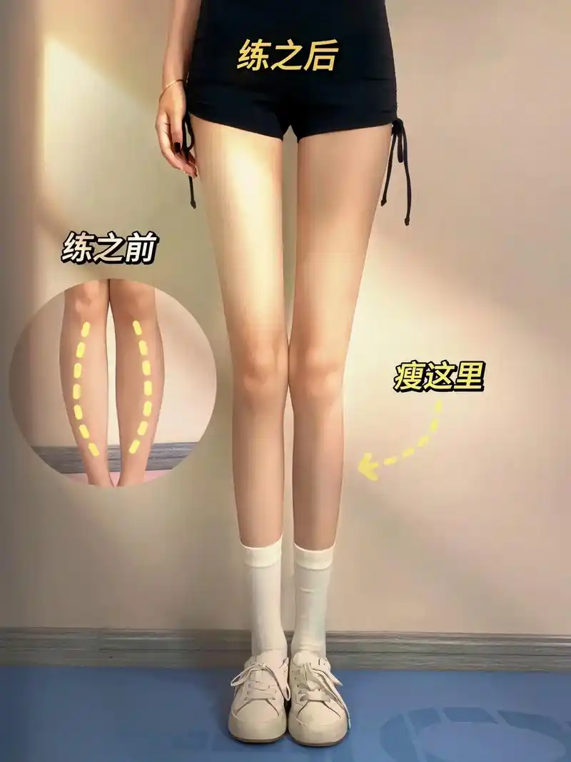 显腿长,练小腿真的绝‼️.