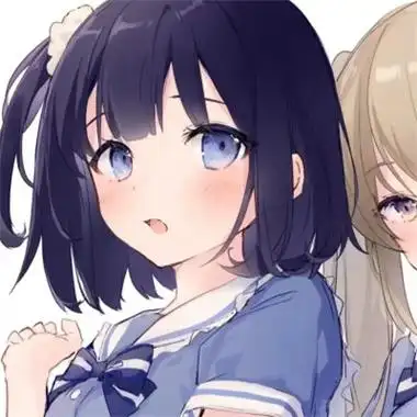 ins超暖心闺蜜头像动漫