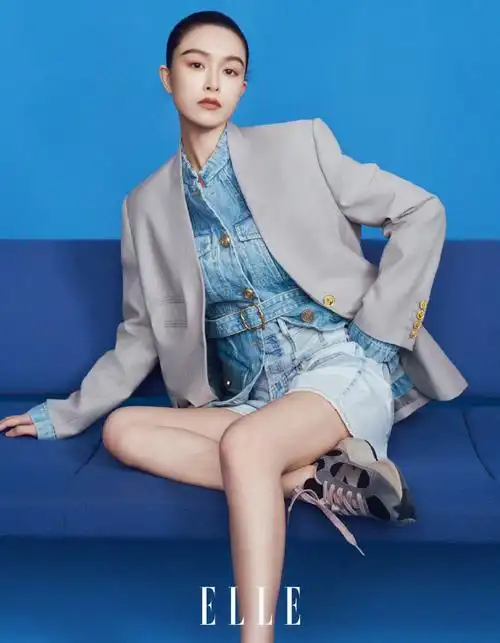 文咏珊elle酷飒背头大片