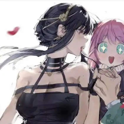 二女一男三人情侣头像动漫