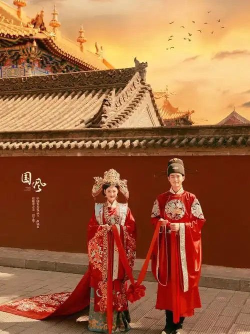 国风汉服婚纱照