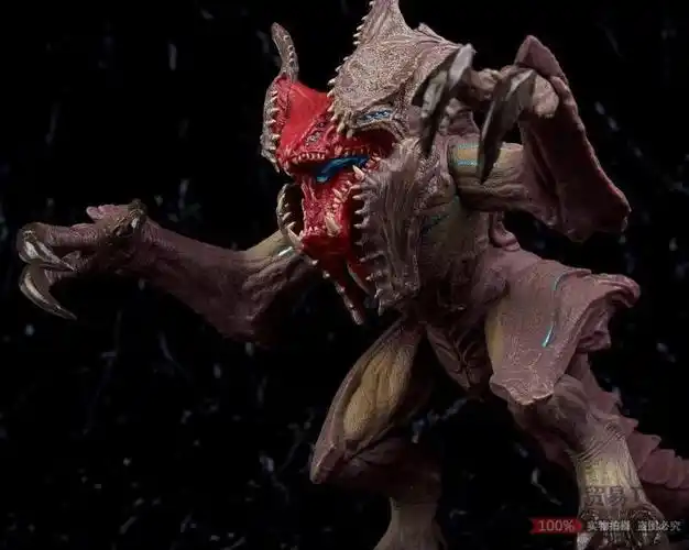 环太平洋怪兽 7寸环太平洋2机甲暴风赤红战损危险流浪者隐形浪人怪兽