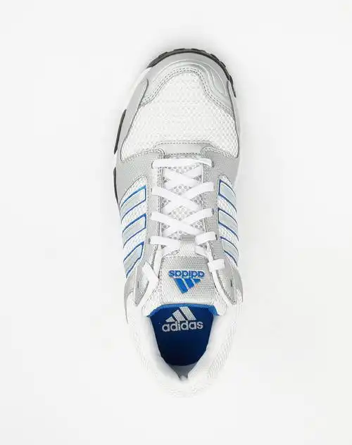 阿迪达斯adidas男装专场-sp 男款白/银/蓝色运动鞋