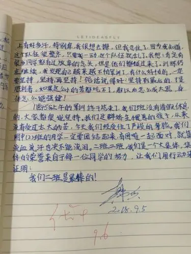 2018级1/2班优秀随笔展评