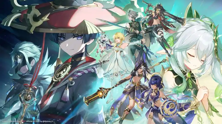 须弥3.1版本宣传图(荧妹版)-原神社区-米游社