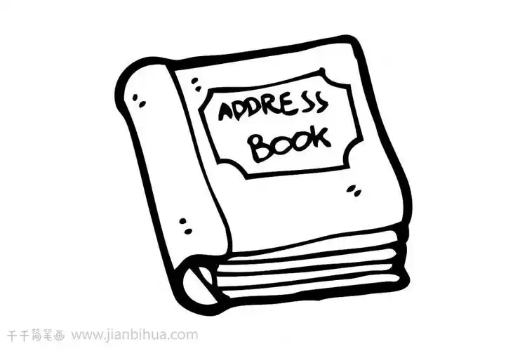 笔记本简笔画大全