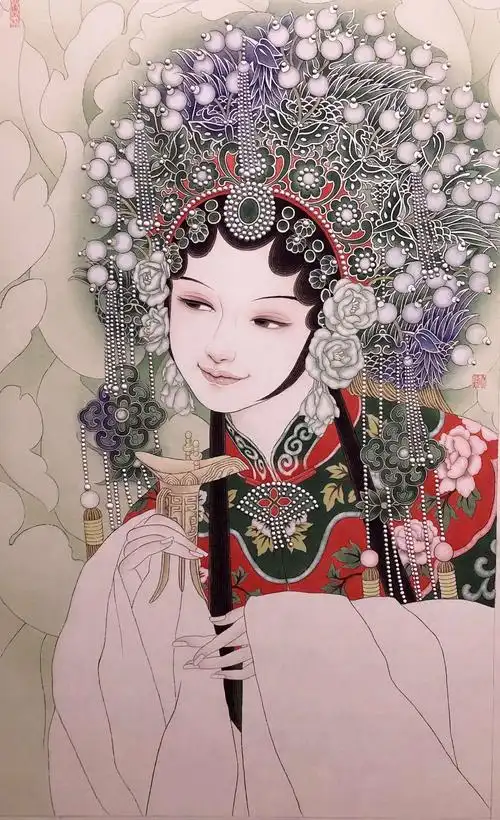 人物画家丨中国工笔画作品欣赏