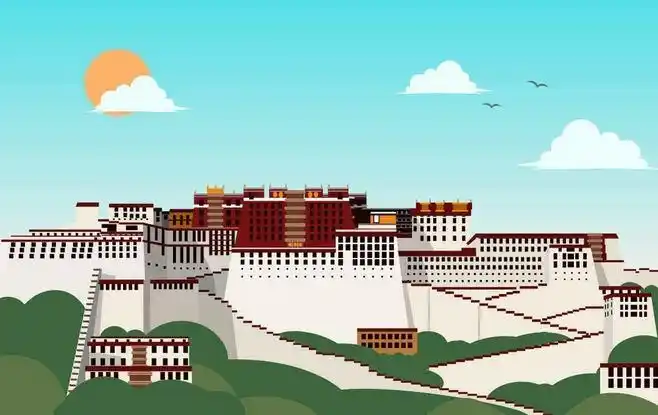 布达拉宫_涂鸦王国 原创绘画平台 www.poocg.com