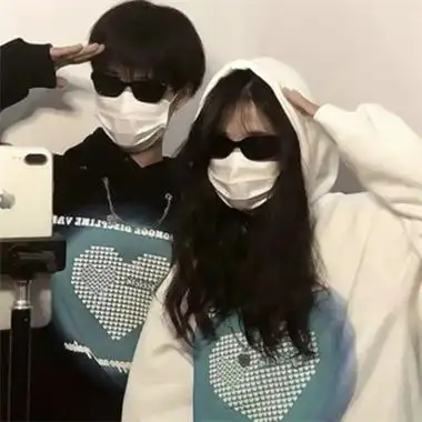 超个性罕见的沙雕真人微信情头_情侣头像_美头网