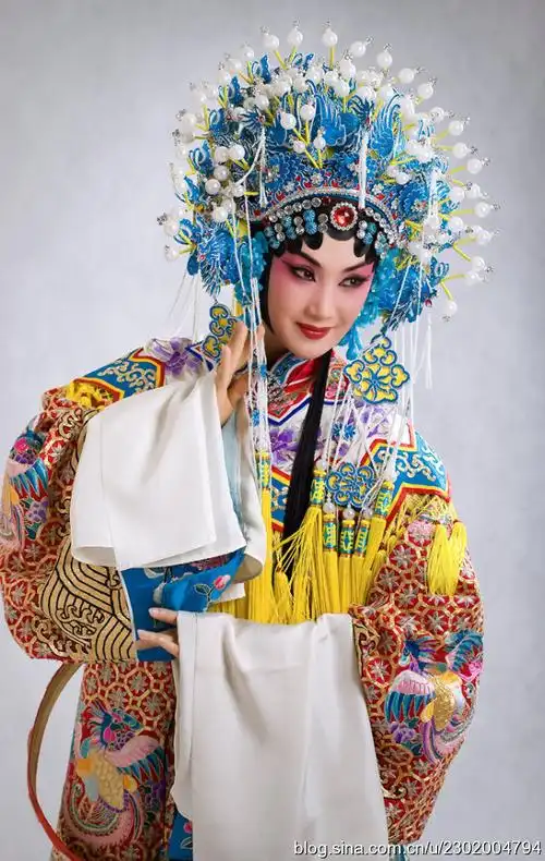 整理京剧花旦青衣摄影