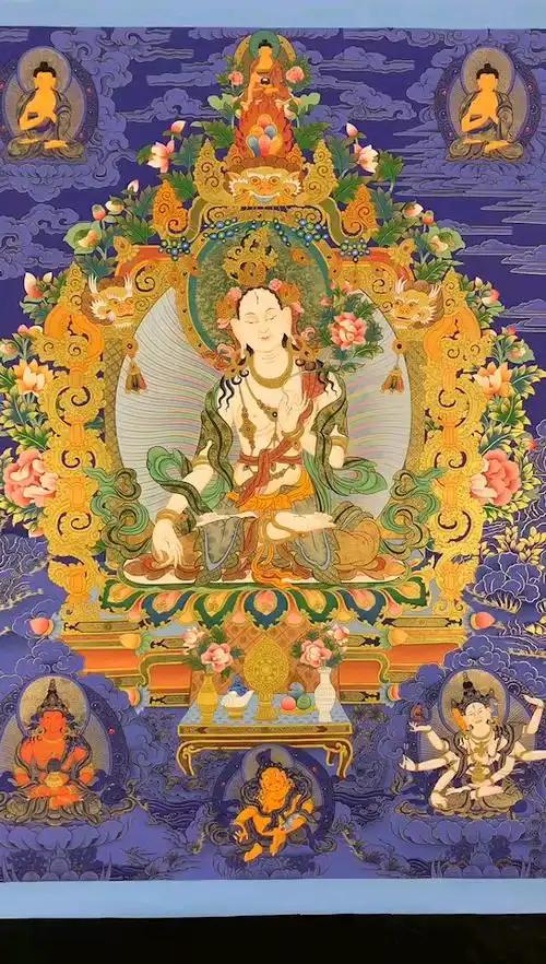 白度母唐卡