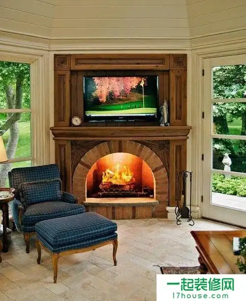 美式壁炉设计图片效果图