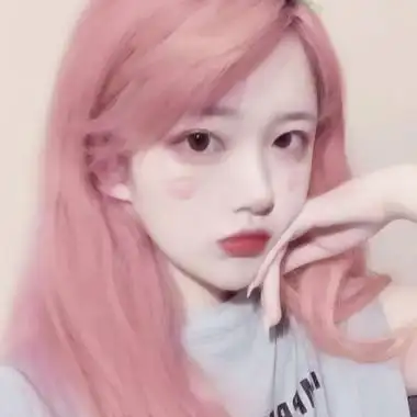 女生粉色头发头像高清个性的霸气女生头像粉色头发图片