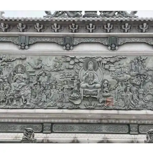 佛陀故事浮雕 八相成道浮雕 佛像石雕照壁定制