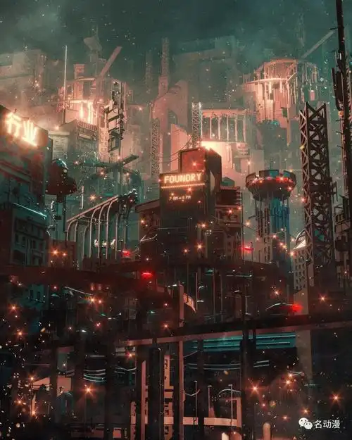 意大利90后男孩专注赛博朋克风壁纸创作