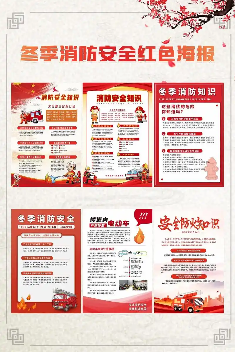 消防知识海报分享.这些潜伏的危险你知道吗? 979797消防 - 抖音