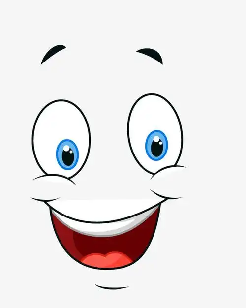 卡通笑脸表情