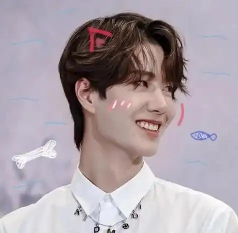 王一博超可爱头像