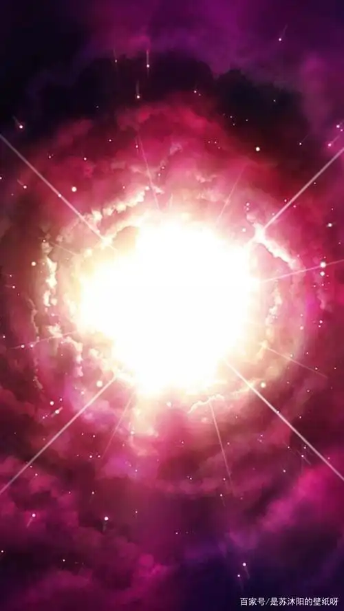 「唯美星空系列壁纸」这粉红色的星空也太少女心了吧!