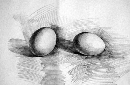 如何学素描——素描中打线条的方法与运用