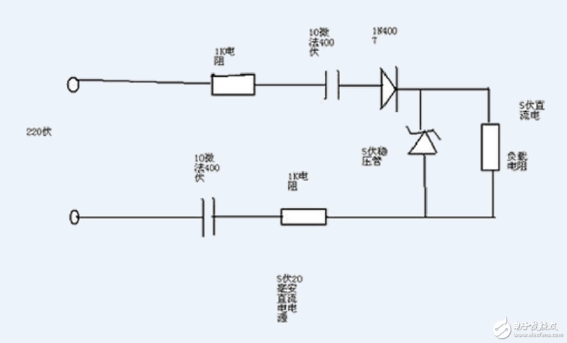 非隔离220v转5v应用方案tt119