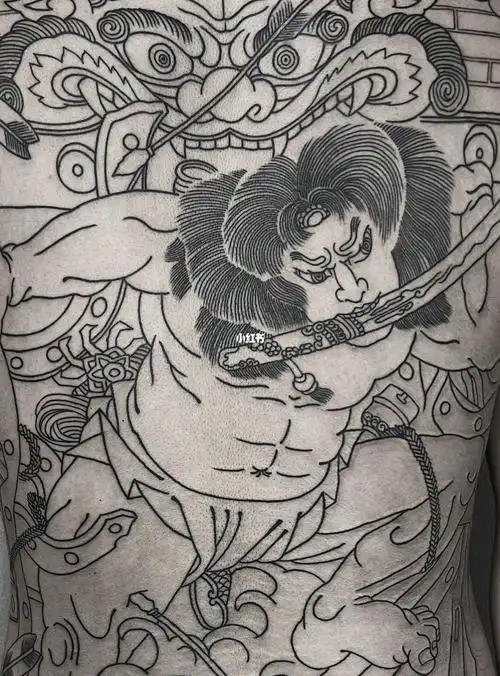 老传统满背张顺破水门