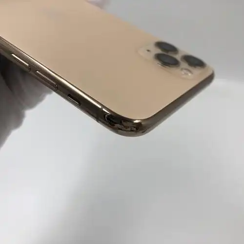 苹果【iphone 11 pro max】4g全网通 金色 256g 国行 95新 真机实拍