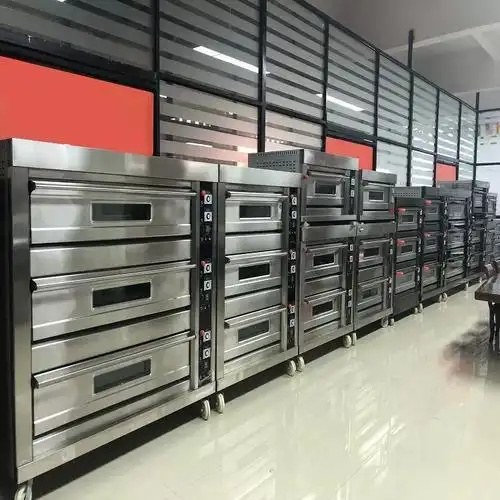 全自动电烤箱商用多功能大型大容量单层烘m焙披萨炉面包烘焙设备