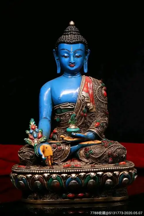 藏地掐丝药师佛