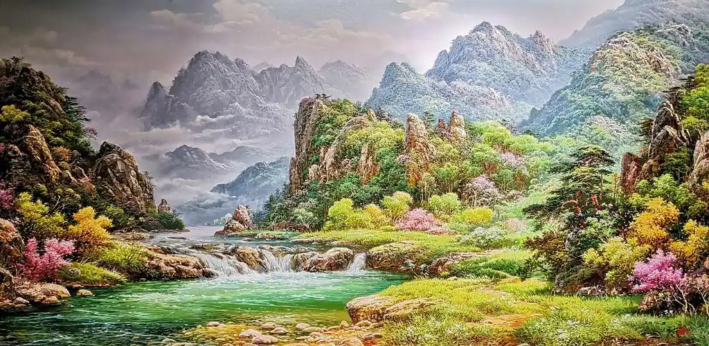 花开有声——当代朝鲜油画展