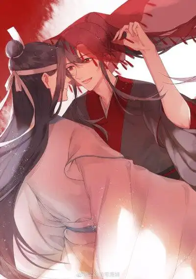 魏无羡:我喜欢一个人,我叫他蓝湛篮二哥哥,我朋友们喜欢叫他蓝忘机,但