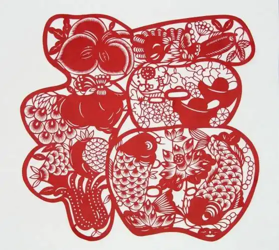 2006年入选第一批国家非物质文化遗产名录的丰宁满族剪纸_艺术_内容