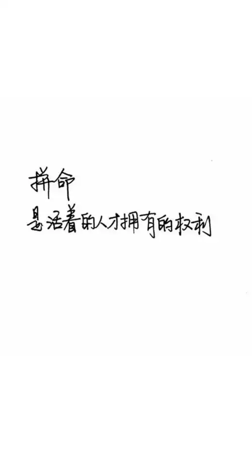 黑色文字系列 励志