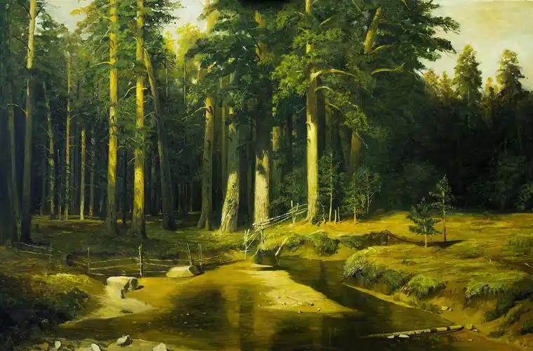 树林子|纯艺术|油画|laozhaoto - 原创作品 - 站酷 (zcool)