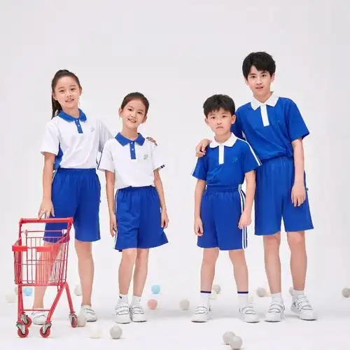 联名版深圳校服小学夏秋运服细腻柔软凉感顺滑透气速干雅兰特