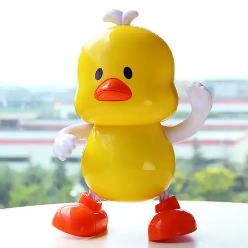抖音同款小黄鸭跳舞唱歌会动婴儿0-1岁宝宝2-3男女孩电动儿童玩具
