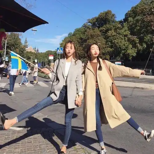 160165cm闺蜜秋冬装搭配参考