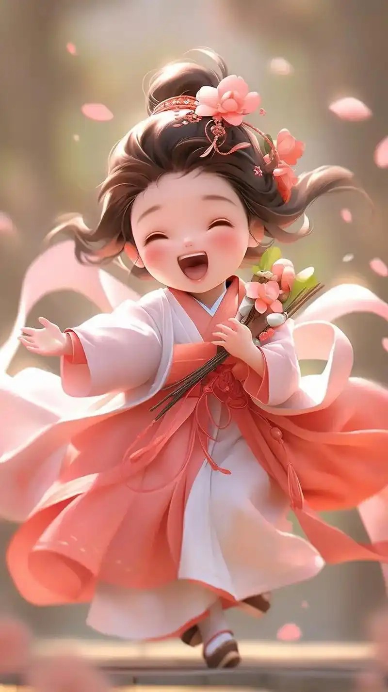 开怀大笑的幸福生活.愿所有的美好都奔你而来# #古风 #人类 - 抖音