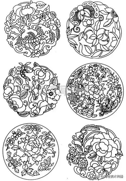 中国传统艺术吉祥图案纹样素材