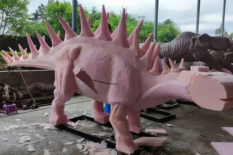 仿真恐龙工厂之华阳龙模型制作