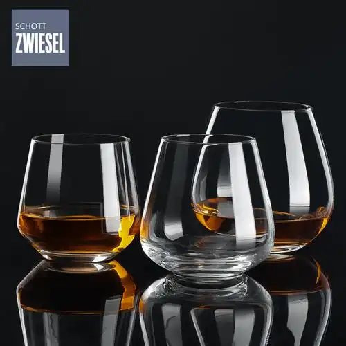 德国进口schott肖特水晶玻璃威士忌洋酒杯古典杯烈酒杯6支装