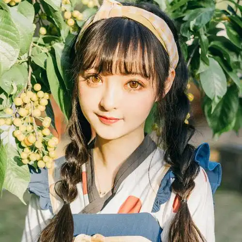 假发女麻花辫空气刘海双马尾长直发学生发型逼真自然长发网红双辫