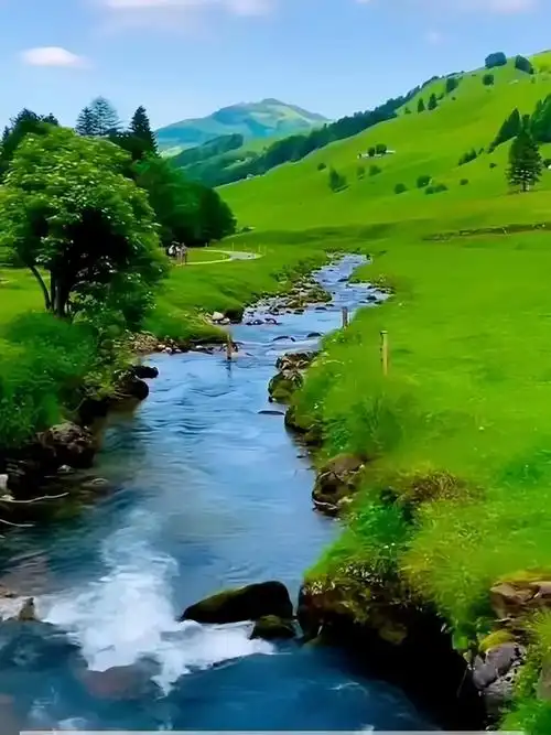 湖光山色,美在山水间!##房猫飞呀飞#好山好水好风景 #治愈 - 抖音