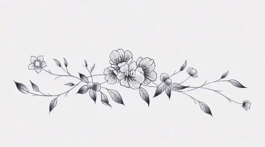 臂环花环纹身客稿