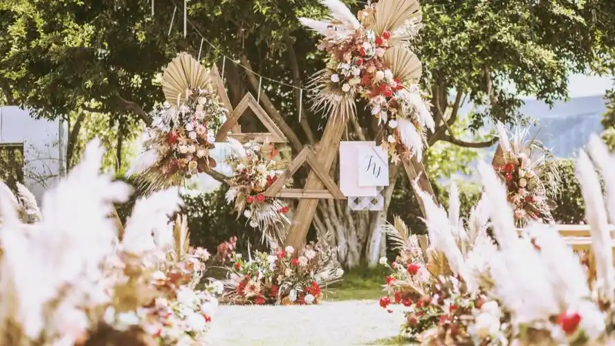 《优雅美好的祝愿》——复古西式户外婚礼